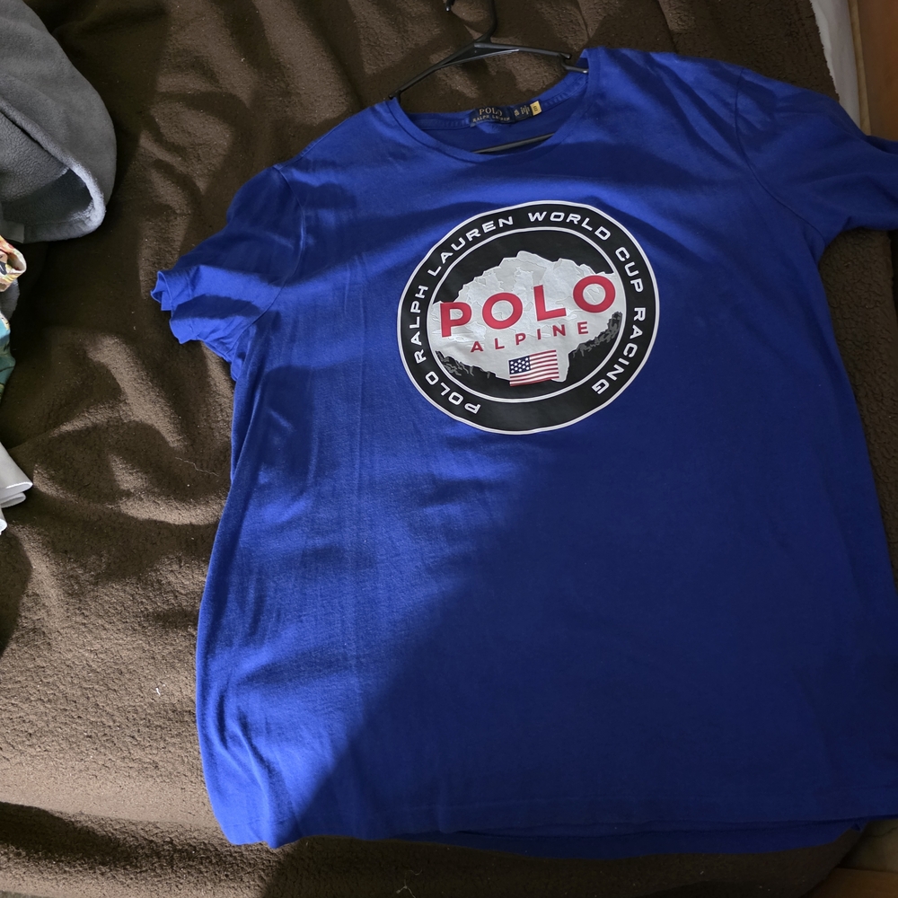 Polo by Ralph Lauren World Cup Racing Blue Tee